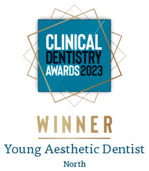 Winner, Young Aesthetic Dentist, North, Clinical Dentistry Awards 2023